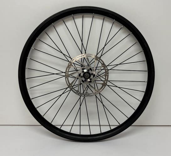 Pedego 36-Spoke Black Aluminum Disc Brake Bolt-On 26" e-Bike Wheelset + Motor