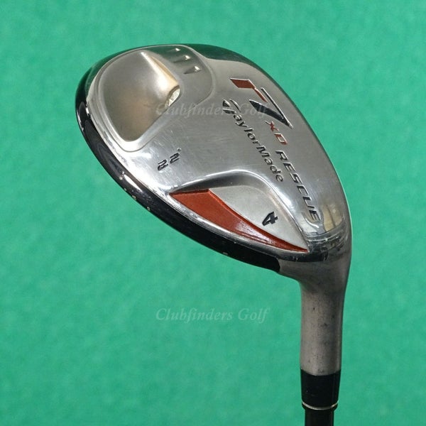 TaylorMade r7 XD Rescue 22 4 Hybrid Factory REAX 65 Graphite Uniflex