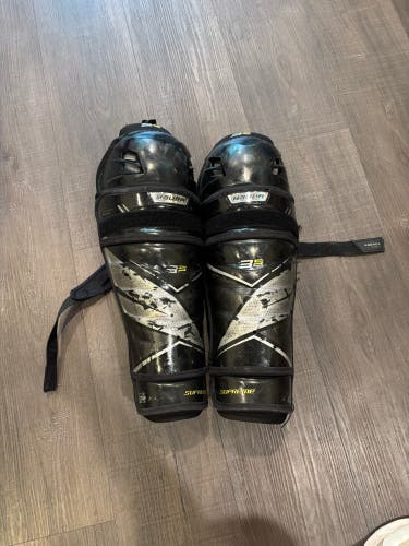 Senior Bauer Supreme 3S Pro 13" Shin Pads (Used)