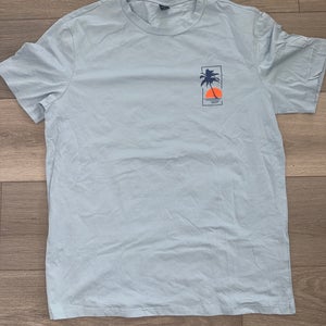 New Mens Palm Tree T- Shirt