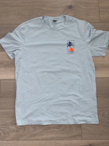 New Mens Palm Tree T- Shirt