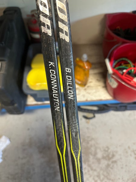 2 Pack Senior Warrior Alpha QX Left Hand Hockey Stick Pro Stock (Used)