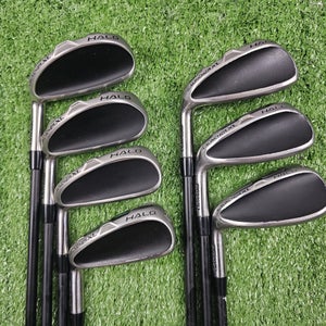 Cleveland Launcher XL Halo Iron Set 4-PW Cypher Fifty 5.0 A Senior Graphite LH