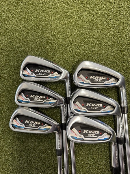 Cobra KING SZ ONE Length IRONS 5-PW Steel Stiff Flex KBS