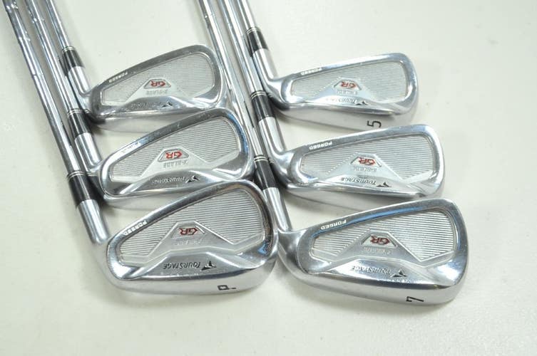 Bridgestone Tour Stage GR X-Blade Forged 5-PW Iron Set RH X-Stiff Steel # 196551