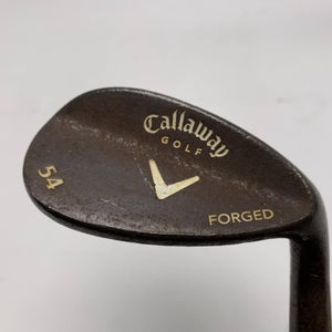 Callaway Forged Vintage Sand Wedge SW 54* Wedge Steel Mens RH Oversize Grip