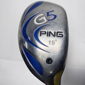 Ping G5 3 Hybrid 19* Grafalloy Pro Launch Blue Stiff Graphite Mens RH