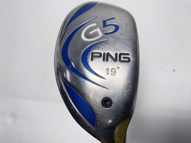 Ping G5 3 Hybrid 19* Grafalloy Pro Launch Blue Stiff Graphite Mens RH