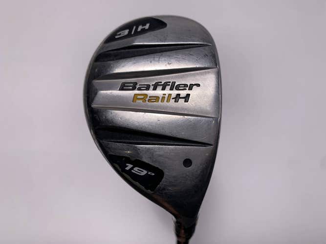 Cobra Baffler Rail H 3 Hybrid 19* Fujikura Motore 65g Stiff RH Midsize Grip