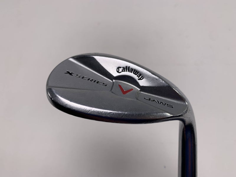 Callaway X Series Jaws Chrome Lob Wedge LW 64* 12 X Series Wedge Steel Mens RH