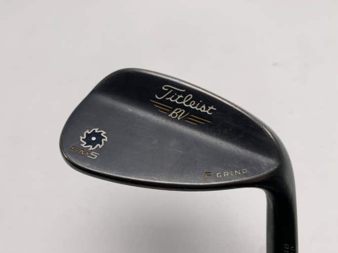 Titleist Vokey SM5 Raw Wedge 54* 14 Bounce F-Grind Wedge Steel Mens RH