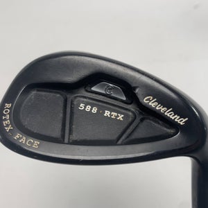 Cleveland 588 RTX Black Pearl Sand Wedge SW 54* 14 TT DG Mid S400 Black Mens RH