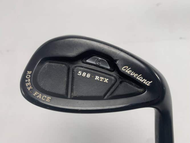 Cleveland 588 RTX Black Pearl Sand Wedge SW 54* 14 TT DG Mid S400 Black Mens RH