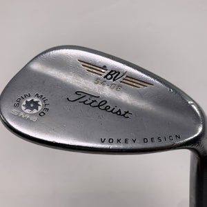 Titleist Vokey Spin Milled SM4 Chrome Sand Wedge SW 54* 8 Wedge Steel Mens RH