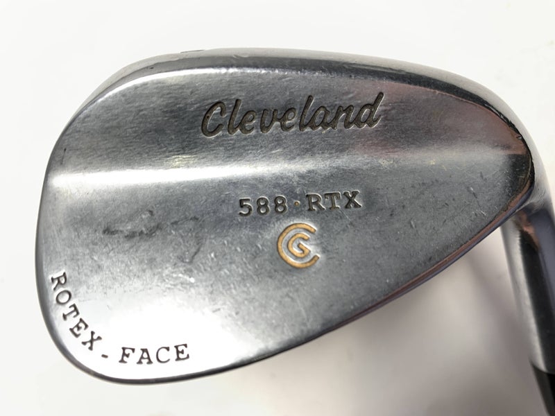 Cleveland 588 RTX Satin Chrome Gap Wedge GW 50* 10 True Temper DG Steel Mens RH