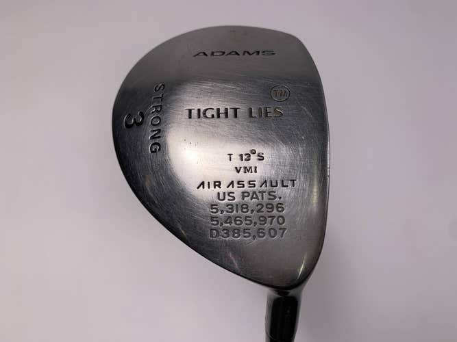Adams Tight Lies 1998 3 Fairway Wood 13* Regular Graphite Mens RH