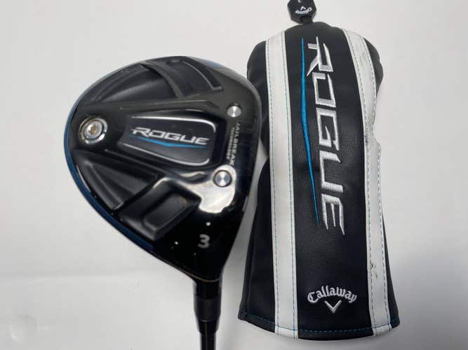 Callaway Rogue 3 Fairway Wood 15* Aldila Synergy 60g Stiff Graphite Mens RH HC