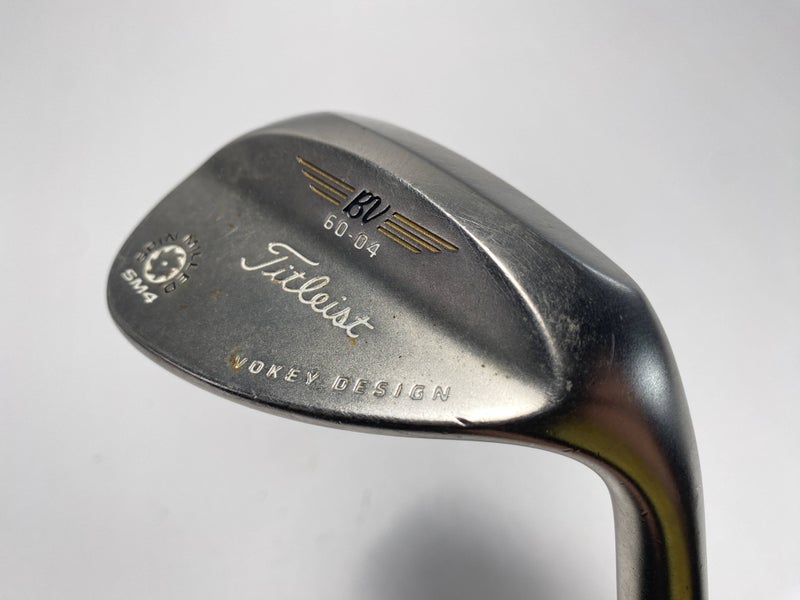 Titleist Vokey Spin Milled SM4 Chrome Lob Wedge LW 60* 4 Bounce Wedge RH