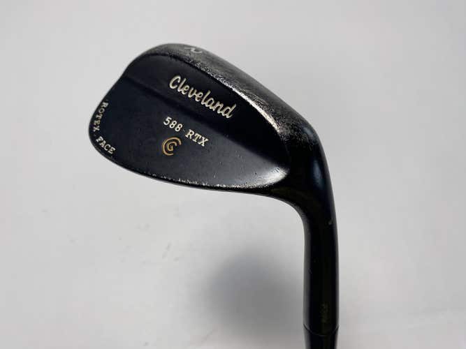 Cleveland 588 RTX Black Pearl Gap Wedge GW 52* 10 Dynamic Gold Wedge RH