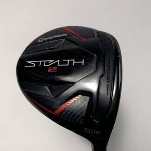 TaylorMade Stealth 2 5 Fairway Wood 18* Fujikura Ventus Red TR 5R Regular RH