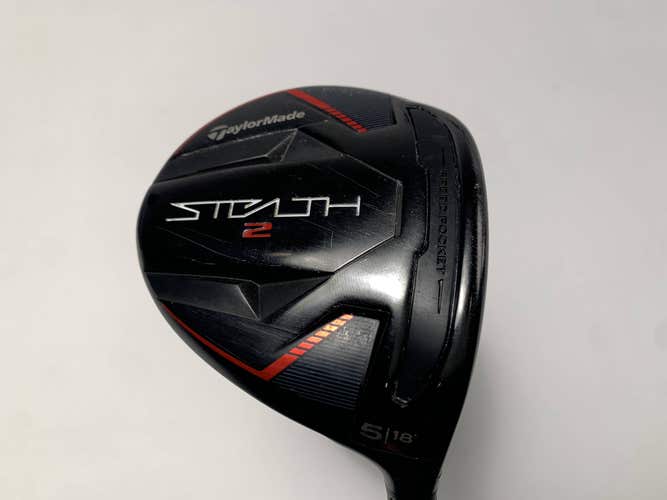 TaylorMade Stealth 2 5 Fairway Wood 18* Fujikura Ventus Red TR 5R Regular RH