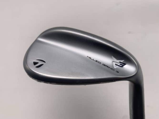 TaylorMade Milled Grind 3 Raw Chrome Sand Wedge SW 56* 12 TT DG S200 Mens RH