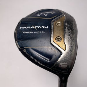 Callaway Paradym 5 Fairway Wood 18* Aldila Ascent 40g Senior RH Midsize Grip