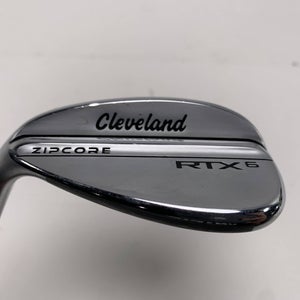 Cleveland RTX 6 ZipCore Tour Satin Sand Wedge SW 56* 10 TT DG Spinner Mens RH