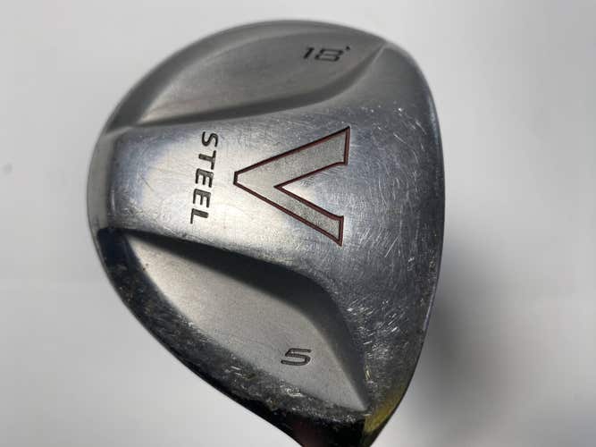 TaylorMade V Steel 5 Fairway Wood 18* MAS2 Regular Graphite Mens RH