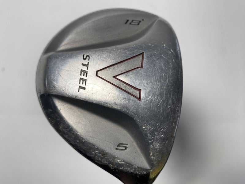 TaylorMade V Steel 5 Fairway Wood 18* MAS2 Regular Graphite Mens RH