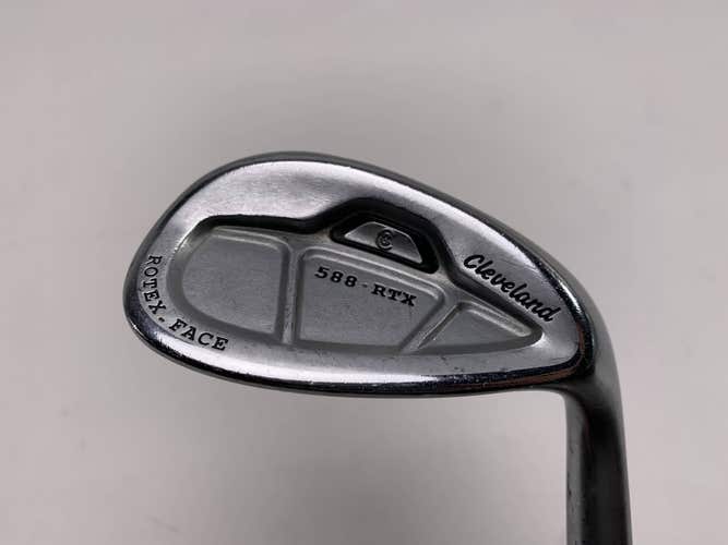 Cleveland 588 RTX CB Satin Chrome Wedge 56* 14 TT DG Wedge Steel Mens RH