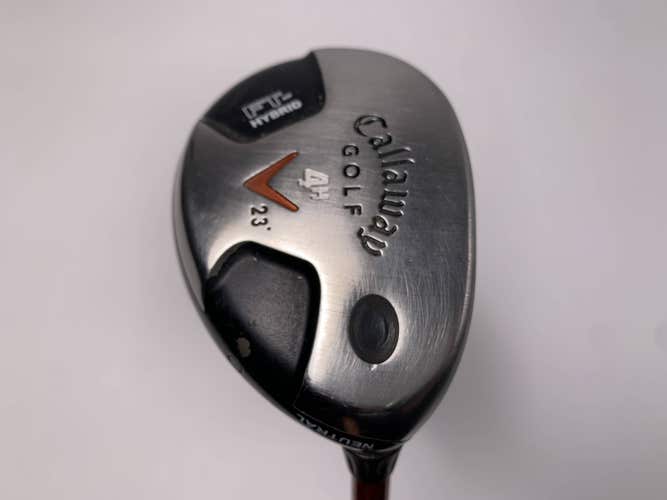 Callaway Fusion FT Hybrid 4 Hybrid 23* Aldila NVS Orange 85g Stiff RH