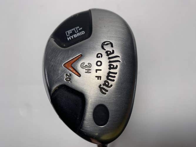 Callaway Fusion FT Hybrid 3 Hybrid 20* Aldila NVS Orange 85g Regular RH