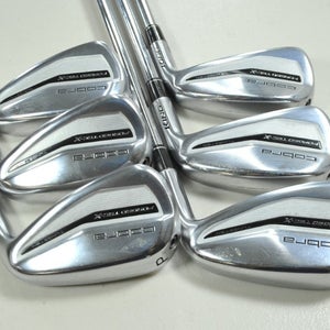 Cobra King Forged Tec X 6-PW,GW Iron Set Regular Flex RH MPH 85g Steel # 193766