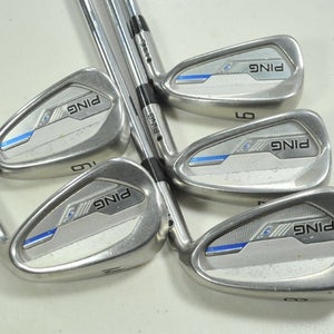 Ping i Series E1 6-W Iron Set Stiff Flex Black Dot Right DG S300 Steel # 190109