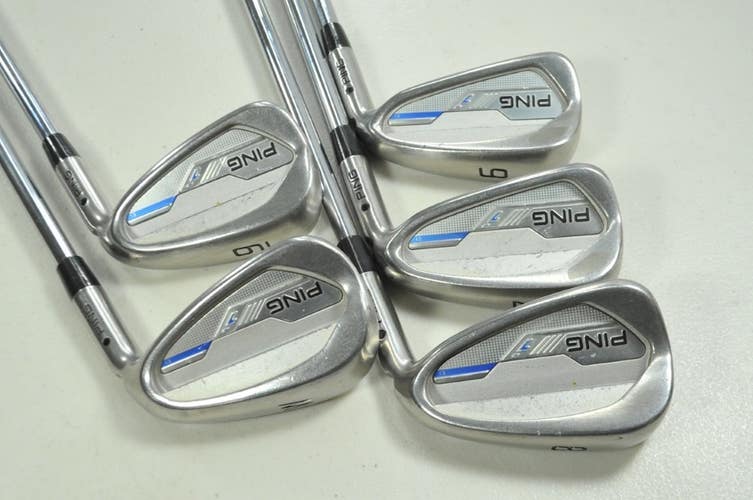 Ping i Series E1 6-W Iron Set Stiff Flex Black Dot Right DG S300 Steel # 190109