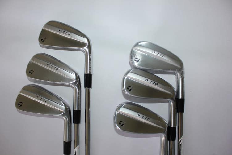 TAYLORMADE 2024 P770 5-PW IRON SET - TRUE TEMPER MID 115 STEEL - STIFF