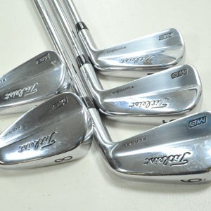 Titleist 718 MB 4-8 Iron Set Stiff Flex Right Rifle 6.0 Steel NO 9 or PW #199982