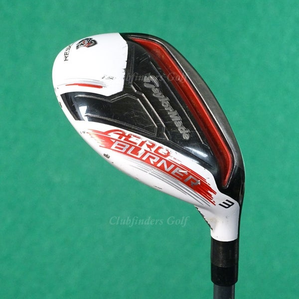 TaylorMade AeroBurner TP 19 3 Hybrid Matrix Ozik HX4 White Tie Graphite Stiff