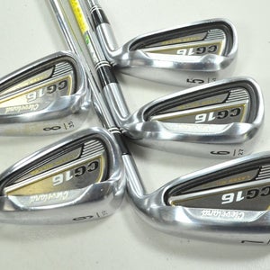 Cleveland CG16 Tour Satin Chrome 5-9 Iron Set Stiff Flex Right Steel # 196354