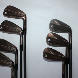 TAYLORMADE P770 AGED COPPER 4-PW IRON SET - STIFF