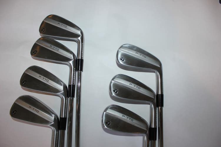 TAYLORMADE 2024 P770 4-PW IRON SET - TRUE TEMPER MID 115 STEEL - STIFF