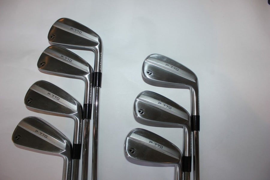 TAYLORMADE 2024 P770 4-PW IRON SET - TRUE TEMPER MID 115 STEEL - STIFF