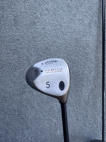 Men's  Callaway Big Bertha War Bird Right Handed Fairway Wood Stiff Flex 5 Wood (Used)