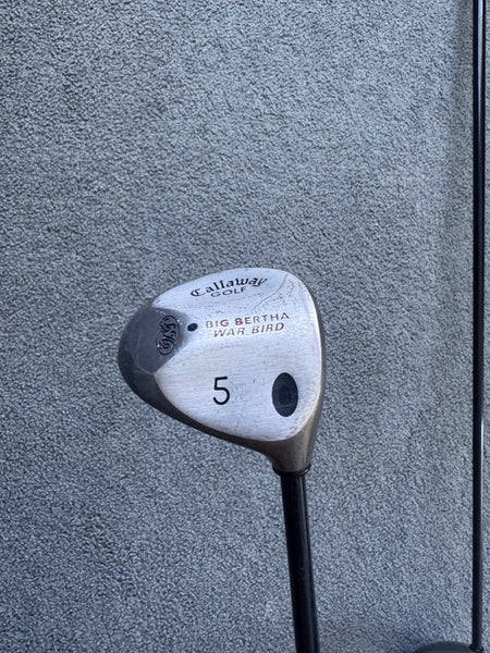 Men's  Callaway Big Bertha War Bird Right Handed Fairway Wood Stiff Flex 5 Wood (Used)