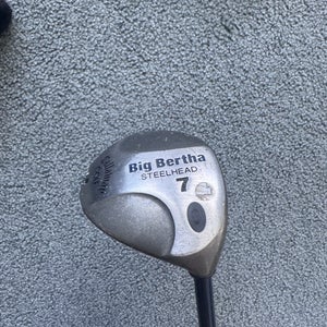 Men's Callaway Big Bertha Steelhead Plus Right Handed Fairway Wood Regular Flex 7 Wood (Used)