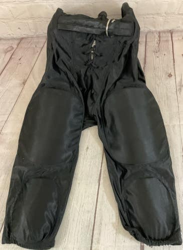 Cramer Youth Large Football Protective Seven Padded Game Pants Lace Up Fly Black