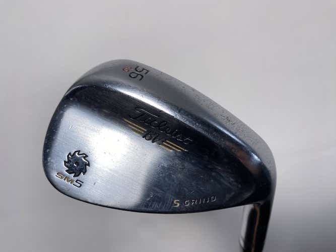 Titleist Vokey SM5 Tour Chrome Sand Wedge SW 56* 10 S-Grind Wedge Steel Mens RH