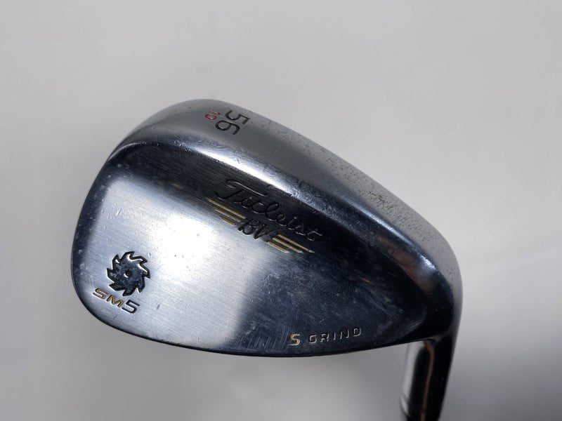 Titleist Vokey SM5 Tour Chrome Sand Wedge SW 56* 10 S-Grind Wedge Steel Mens RH