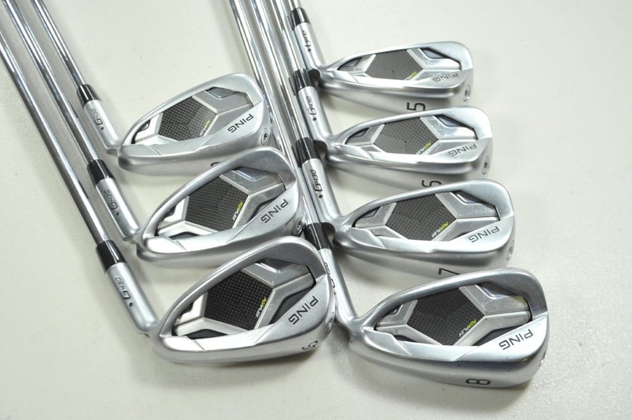 Ping G430 Power Spec 5-W,45* Iron Set Regular Flex Right NS Pro Steel # 191995